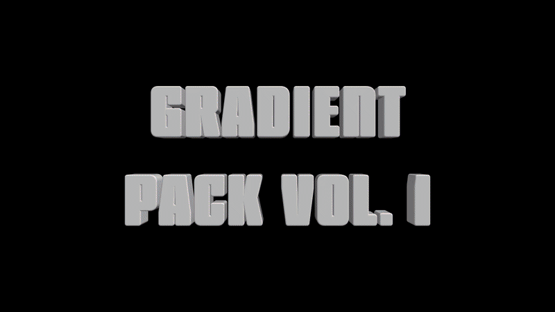 Gradient Pack Vol. 1